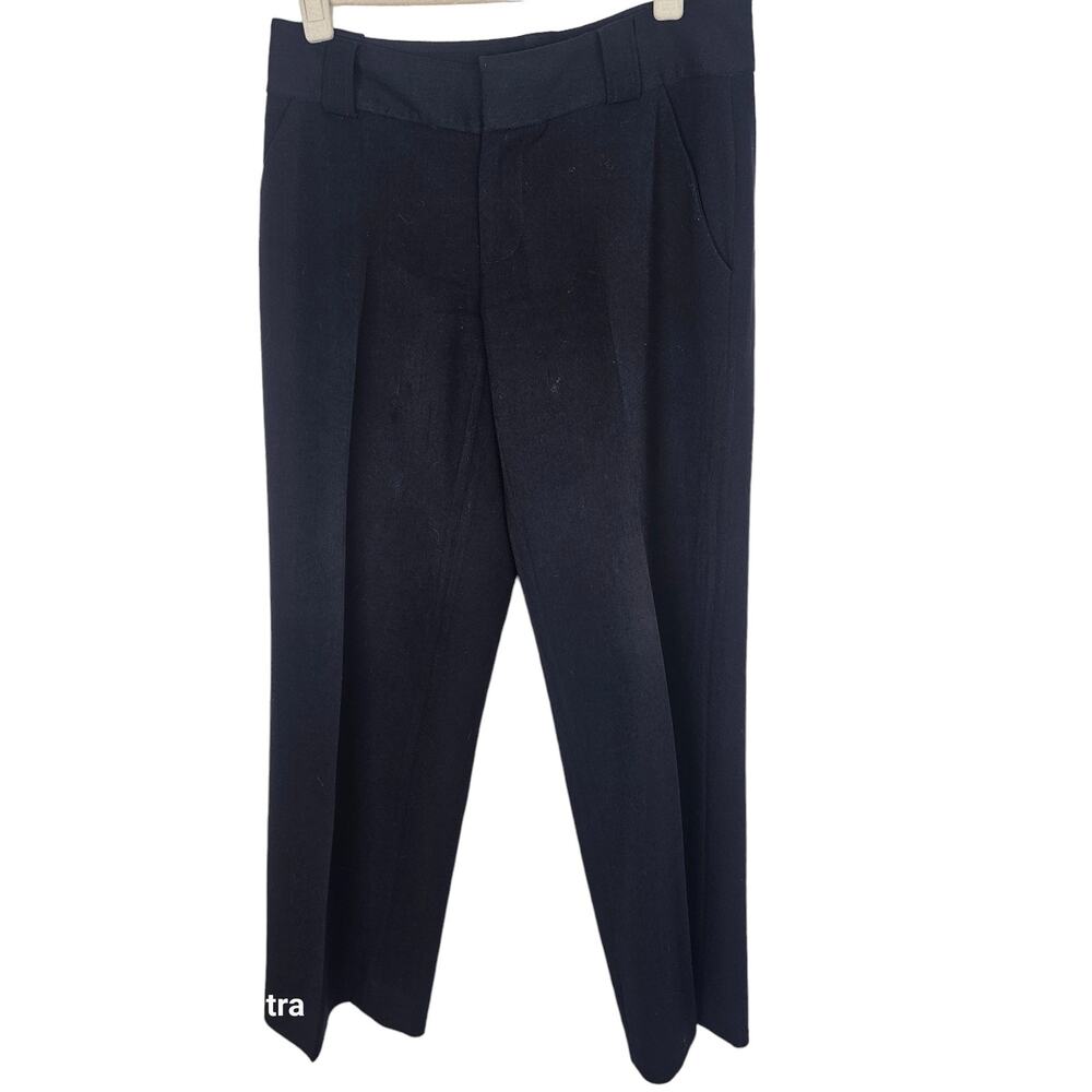 Sundance Pants Trousers Women 4P Navy Blue Dress Pants Women Ankle Pants Women